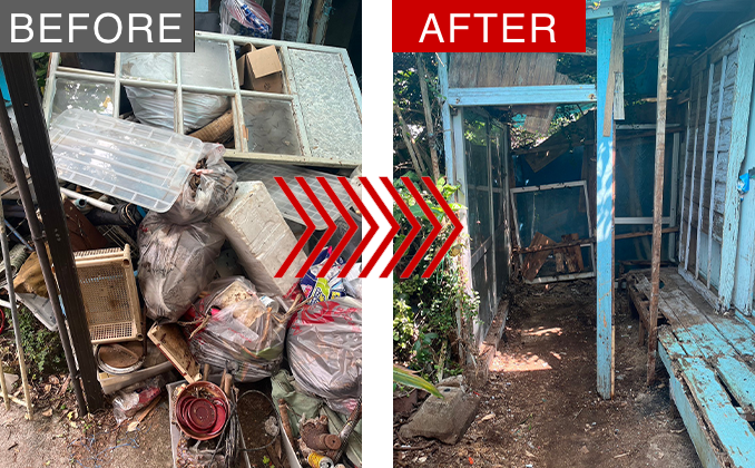 片付・残置物撤去